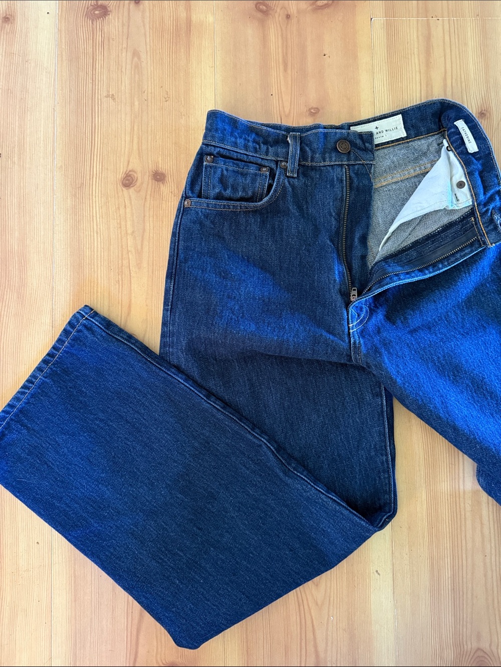 Imogene + Willie 27 catherine indigo selvage rinse